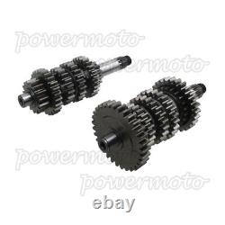 6 Speed Main Counter Shaft Transmission Gear Box For Zongshen NC250 250cc KAYO