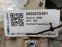 Peugeot 308 Gearbox MC Stt Manual 6 Speed 1.2 Petrol 1609666380 Mk2 T9 2013-2021