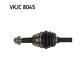 Skf Driveshaft Vkjc 8045 For Fiesta Transit Courier Tourneo Genuine Top Quality