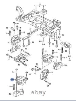 VW Passat Gear Box Transmission Mount 1K0 199 555 S Genuine OEM VW Parts